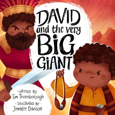 Book cover for David and the Very Big Giant