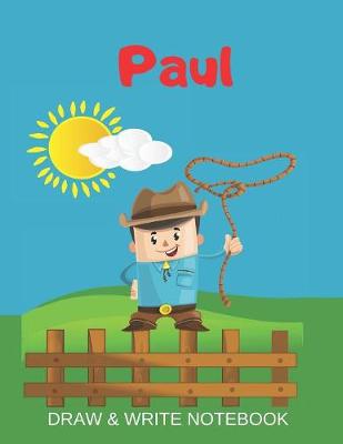 Book cover for Paul Draw & Write Notebook