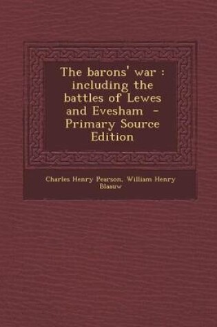 Cover of The Barons' War