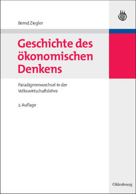 Book cover for Geschichte des ökonomischen Denkens