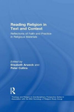 Cover of Reading Religion in Text and Context