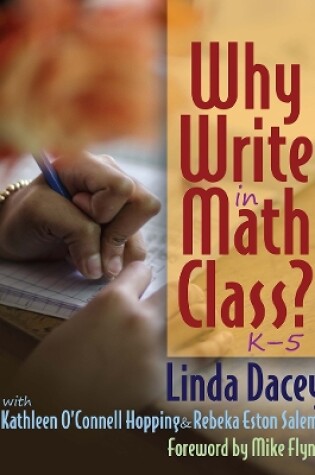 Cover of Why Write in Math Class?