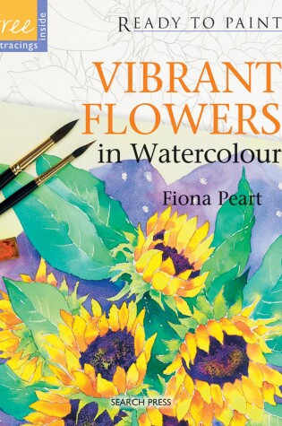 Cover of Vibrant Flowers in Watercolour