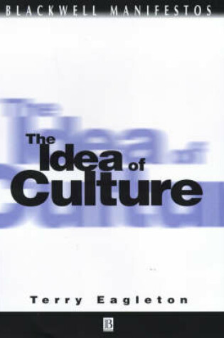 Cover of The Idea of Culture