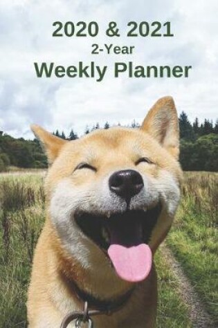 Cover of 2020 & 2021 Weekly Planner - Two Year Appointment Book Gift - Two-Year Agenda Notebook for Jindo Dog Owners