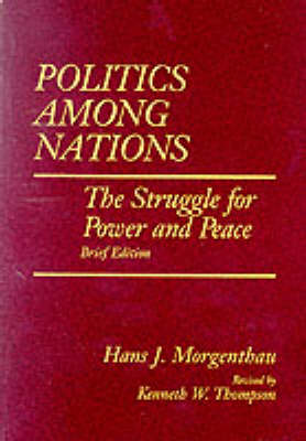 Book cover for Politics Among Nations, Brief Edition