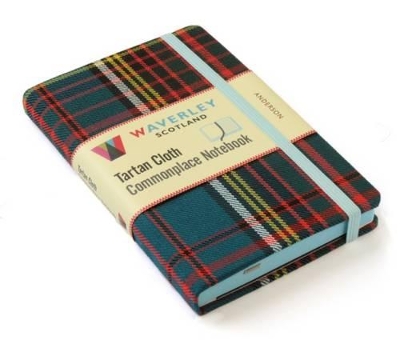 Cover of Waverley (M): Anderson Tartan Cloth Commonplace Notebook