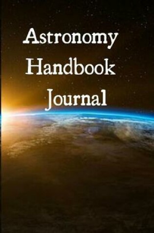 Cover of Astronomy Handbook Journal