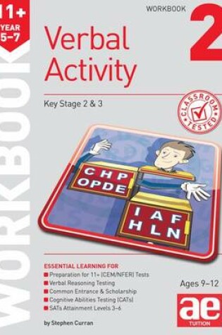 Cover of 11+ Verbal Activity Year 5-7 Workbook 2