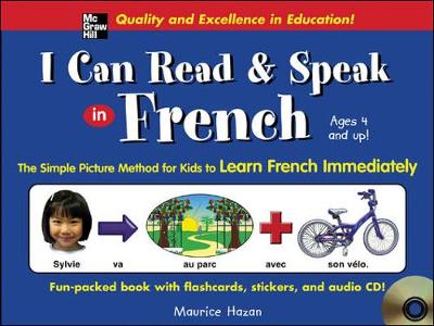 Book cover for I Can Read and Speak in French (Book + Audio CD)