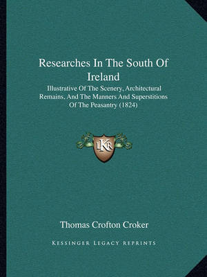 Book cover for Researches in the South of Ireland