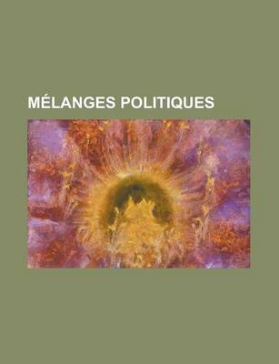 Book cover for Melanges Politiques