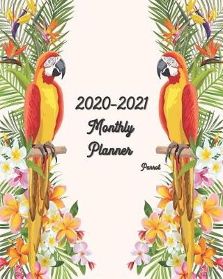 Book cover for 2020-2021 Planner Parrot