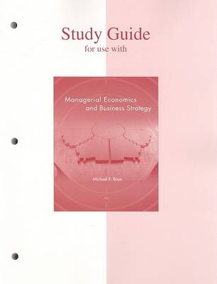 Book cover for Managerial Economics and Business Strategy