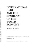 Book cover for International Debt and the Stability of the World Economy