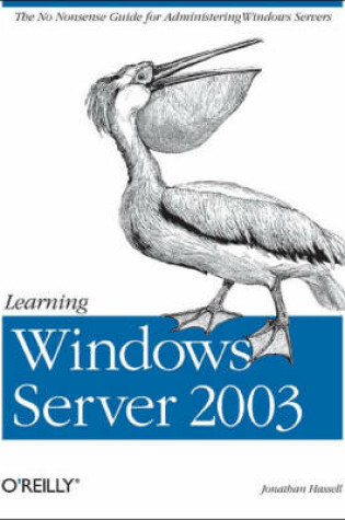 Cover of Learning Windows Server 2003