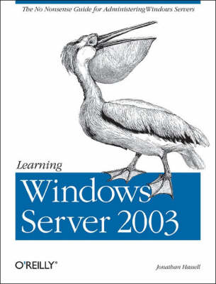 Book cover for Learning Windows Server 2003