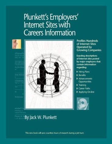 Book cover for Plunkett's Employers' Internet Sites With Careers Information 2004-2005