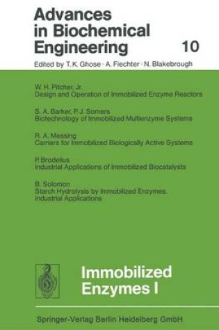 Cover of Immobilized Enzymes I