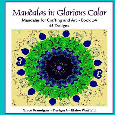Cover of Mandalas in Glorious Color Book 14