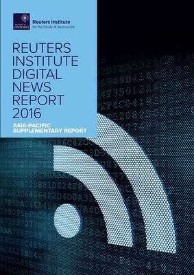 Book cover for Reuters Institute Digital News Report 2016