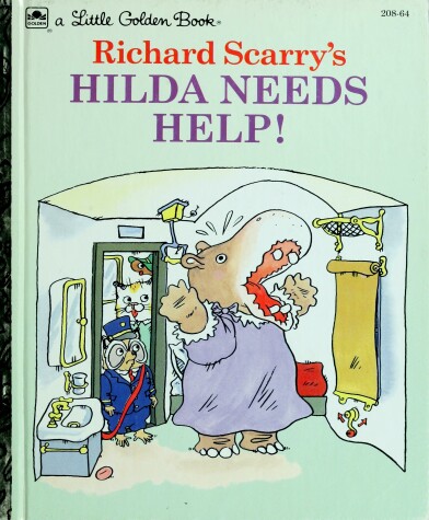 Book cover for Scarry Hilda Needs Help Lgb