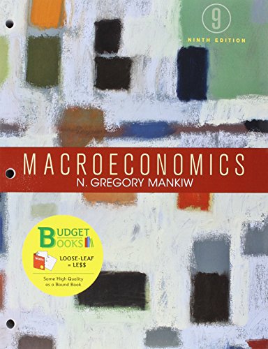 Book cover for Loose-Leaf Version for Macroeconomics 9e & Launchpad for Mankiw's Macroeconomics (Six Month Access)