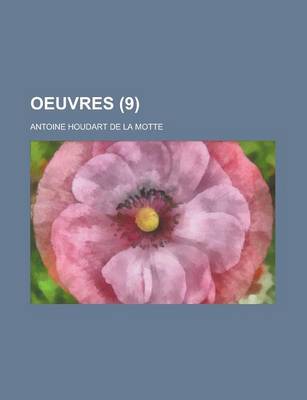 Book cover for Oeuvres (9)