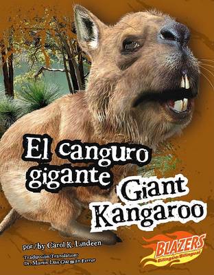 Book cover for El Canguro Gigante/Giant Kangaroo