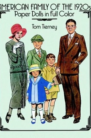 Cover of American Family of the 1920s Paper Dolls in Full Colour