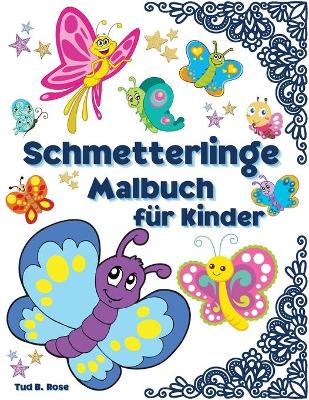 Cover of Schmetterlinge Malbuch für Kinder