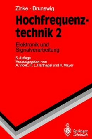 Cover of Hochfrequenztechnik