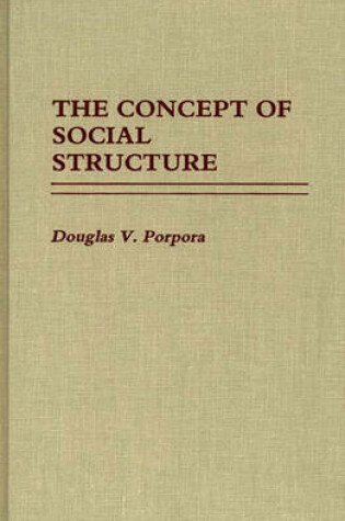 Cover of The Concept of Social Structure.