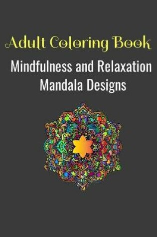 Cover of Adult coloring Book