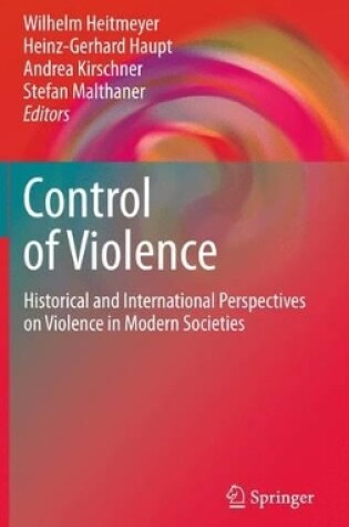 Cover of Control of Violence