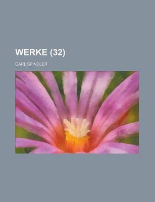 Book cover for Werke Volume 32