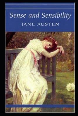 Book cover for Sense and Sensibility By Jane Austen (Fiction & Romance novel) "Unabridged & Annotated Version"