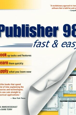 Cover of Publisher 98 Fast and Easy