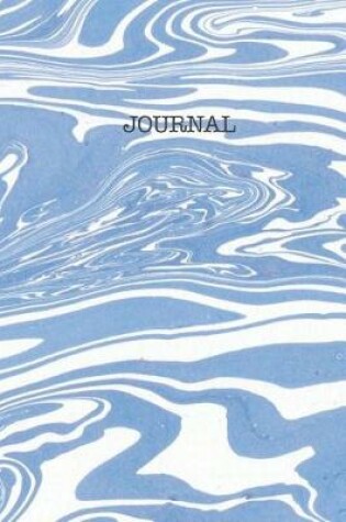 Cover of Blue Marble Swirls Journal
