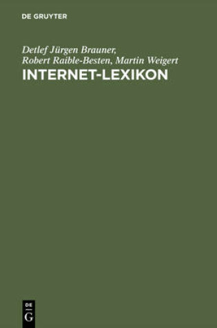 Cover of Internet-Lexikon