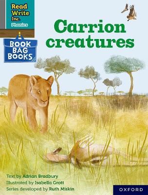 Book cover for Read Write Inc. Phonics: Carrion creatures (Grey Set 7 Book Bag Book 10)