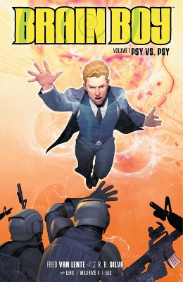 Book cover for Brain Boy Volume 1: Psy Vs. Psy