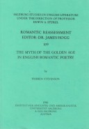 Cover of The Myth of the Golden Age in English Romantic Poetry