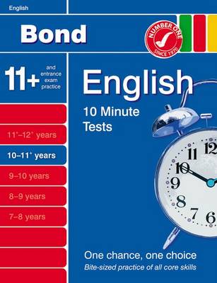 Book cover for Bond 10 Minute Tests 10-11 Years