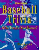 Book cover for Spalding Baseball Trivia