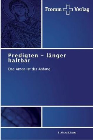 Cover of Predigten - langer haltbar