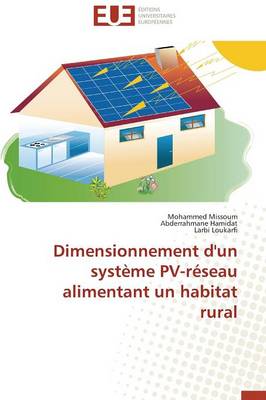 Book cover for Dimensionnement d'Un Syst me Pv-R seau Alimentant Un Habitat Rural