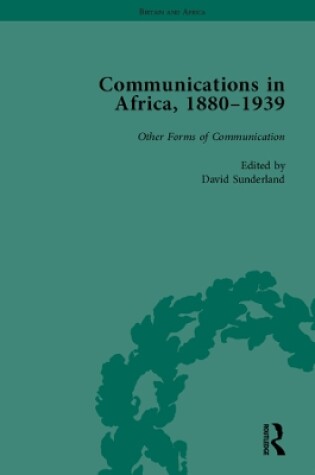 Cover of Communications in Africa, 1880-1939, Volume 5