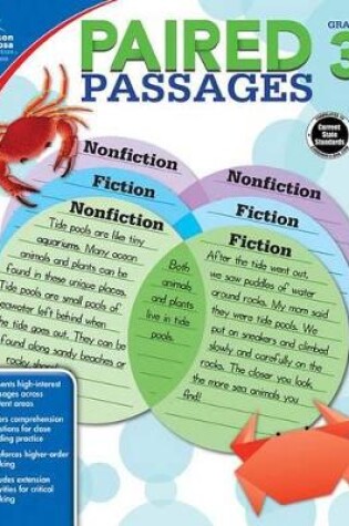 Cover of Paired Passages, Grade 3