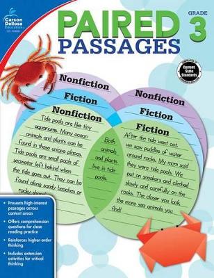 Book cover for Paired Passages, Grade 3